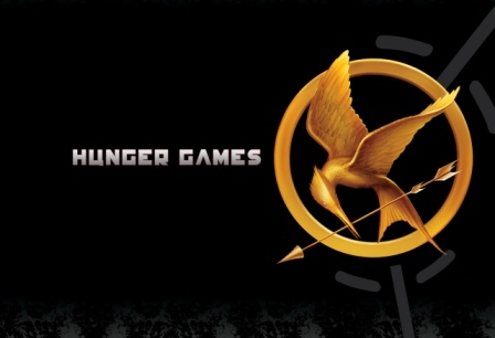 book cover - the hunger games