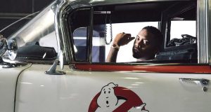 NAS dalam clothing line miliknya, HSTRY, kolaborasi menyambut rilisnya the iconic, film horror komedi, Ghostbuster