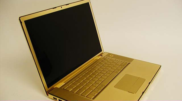 Macbook Pro 24 Carat Gold