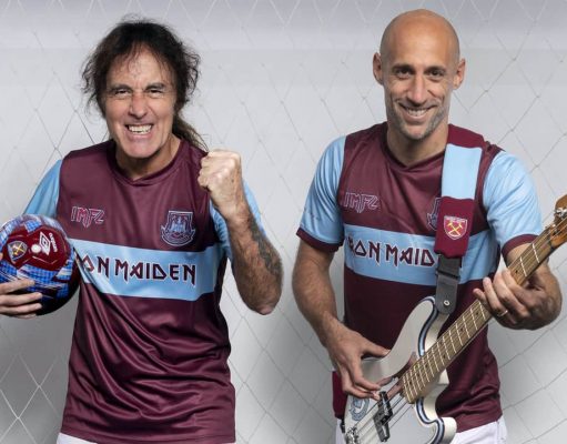 Kolaborasi Iron Maiden x West Ham United
