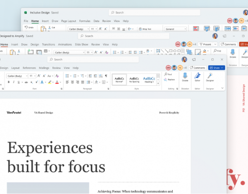 Tampilan Baru Microsoft Office yang Serba ‘Bulat’