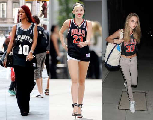 Inspirasi Outfit Jersey NBA Yang Dipakai Sehari-hari Selebriti Hollywood