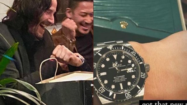 Keanu Reeves Bagikan Jam Tangan Rolex untuk Stuntman John Wick Chapter 4