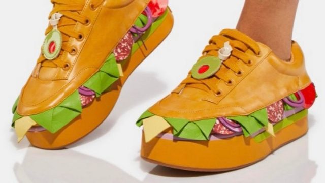 Sneaker Berbentuk Sandwich Dijual dengan Harga Rp1,6 Juta!