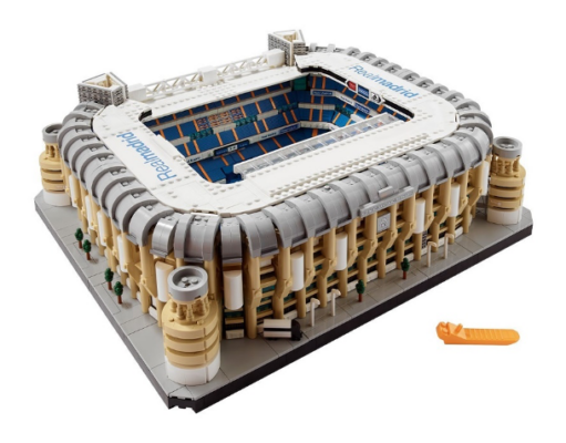 Rayakan Ultah Ke-120 Real Madrid, LEGO Rilis Replica Stadium Santiago Bernabeu