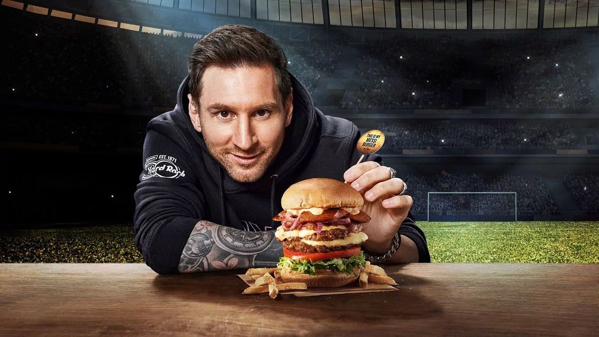Messi Burger Jadi Menu Baru Kolaborasi Hard Rock Cafe dan Lionel Messi