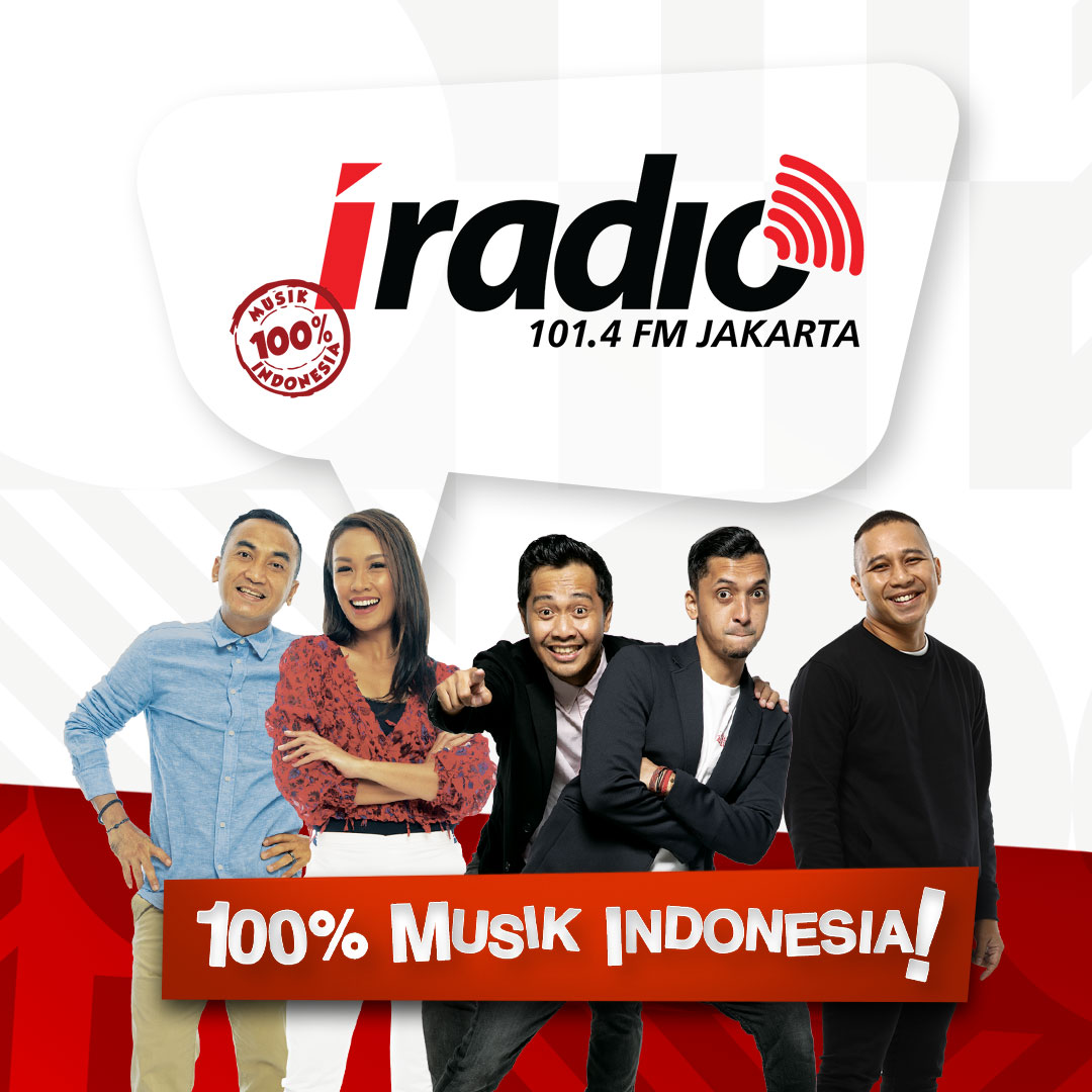 Tetap Memutarkan Musik Indoneisa, I-Radio Jakarta Pindah Frekuensi ke 101.4 FM