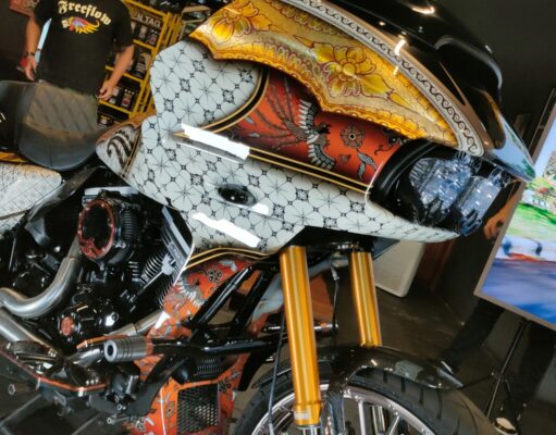 Gokil! Harley-Davidson Batik Asal Indonesia Siap Show Off di Italia