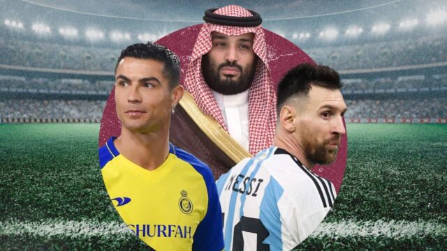Laga Amal Arab Saudi Pertemukan Cristiano Ronaldo dan Lionel Messi