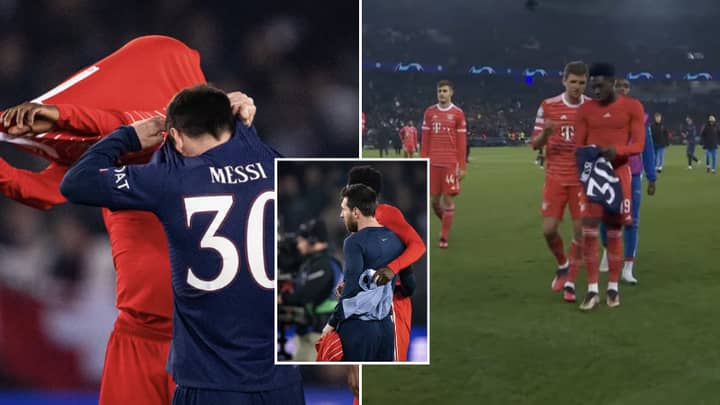 Penantian 3 Tahun Pemain Munchen Bertukar Jersey dengan Messi Akhirnya Terwujud