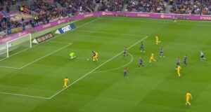 Ada D'Masiv Muncul di Stadion Camp Nou Saat Barcelona Bertanding