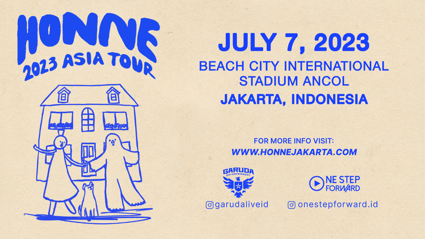 HONNE Gelar Konser di Indonesia, Tiket Dijual Hari Ini!