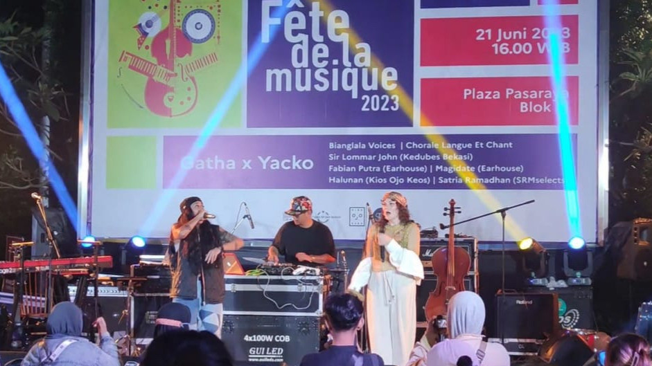 Musisi Prancis & Indonesia Berkolaborasi di Acara Fete de la Musique