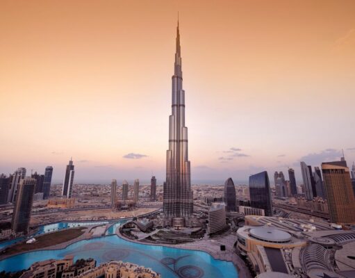 Rayain HUT RI Ke-78, Burj Khalifa Pasang Bendera Merah Putih