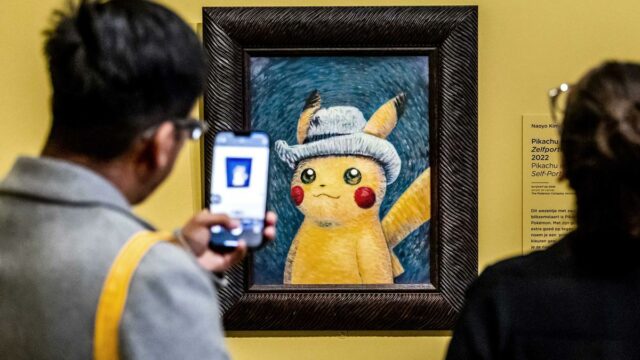 Museum Van Gogh x Pokemon, Kartu Pikachu Laku Keras!